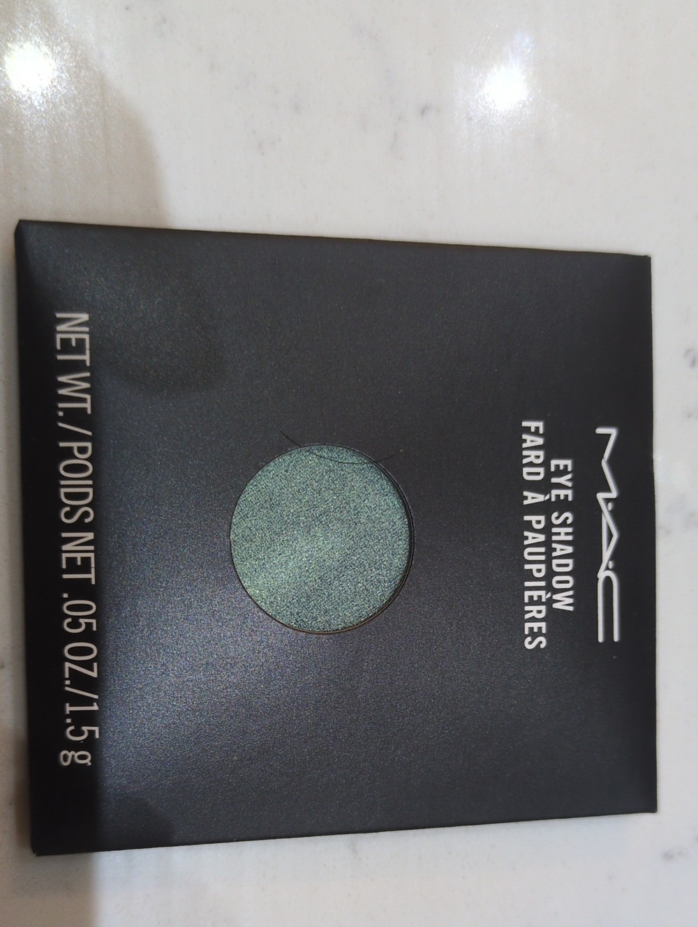MAC Cosmetics Single Eyeshadow — Shimmery Sea Green